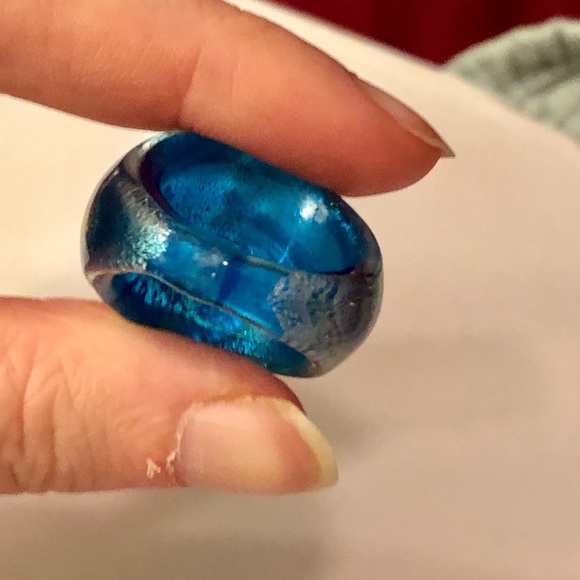 Glass Bangle and Ring Set - Picture 8 of 8